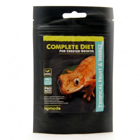 Pokarm 60g Gekon Orzęsiony Repashy 3.2 Pangea Komodo Crested Gecko Complete Diet - Tropical Friut & Insect owoce i nektary