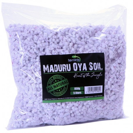 Podłoże 5L Terrarium celuloza srebro antybakteryjne Terrario Maduru Oya Soil celuloza z srebrem antybakteryjnym