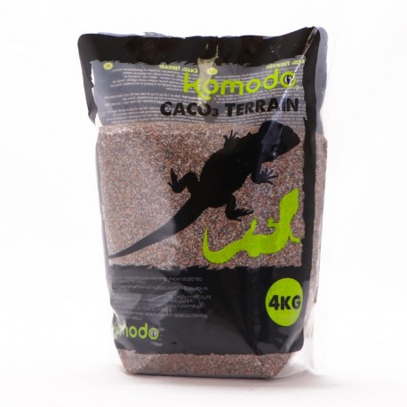 Jadalny piasek dla gadów 4kg Mieszany - Komodo CaCo3 Sand | Tropical Terra™